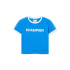 Camiseta Mulher Champion de gola redonda azul