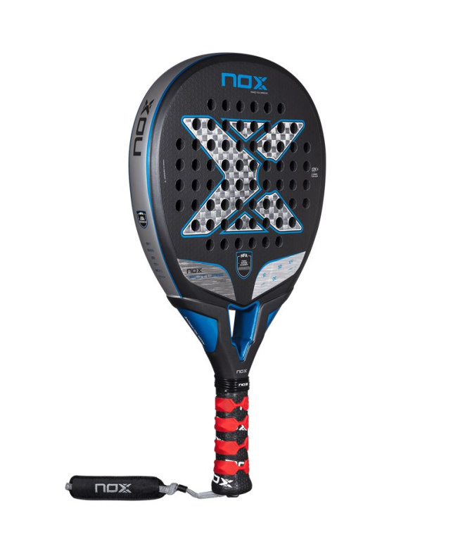 Pala Pádel Nox Future Hybrid em alumínio 18K
