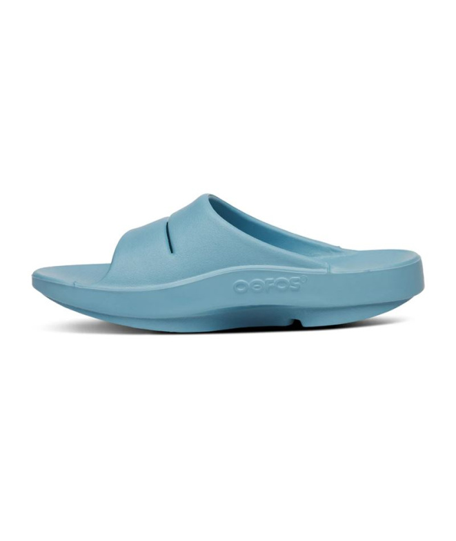 Chanclas de Running Oofos Recovery Ooahh Ocean...