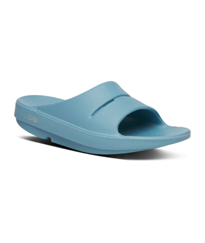 Chanclas de Running Oofos Recovery Ooahh Ocean...