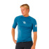 Licra Rip Curl Waves Upf Perf S/S Hombre Aleta azul