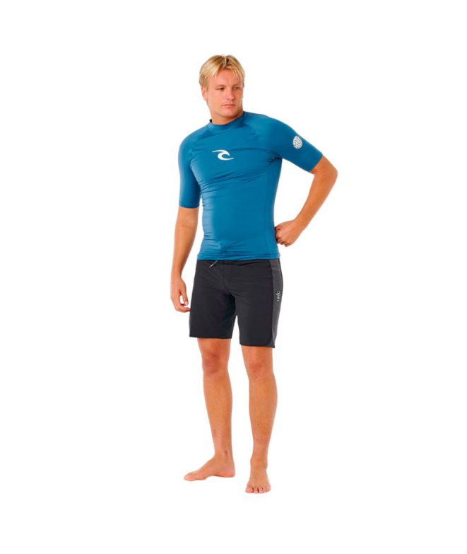Licra Rip Curl Waves Upf Perf S/S Hombre Aleta...