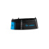 Bolsa de cintura Lurbel Loop Two Trail Preta/Turquesa