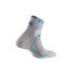 Chaussettes Running Lurbel Race Three grises/turquoise