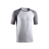 Camiseta Running Homem Lurbel Samba, cinza gelo/cinza carvão.