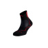 Meias Lurbel Challenge Three Trail , pretas/vermelhas
