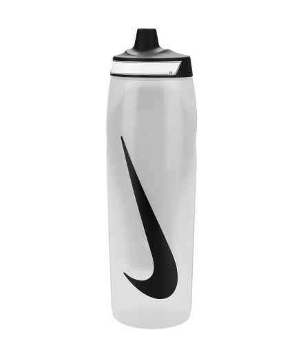 Botella de Fitness Nike Refuel Bottle Grip 32 Oz Blanco
