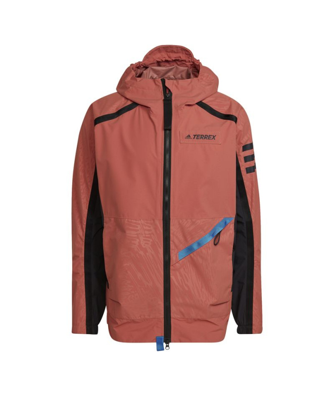 Casaco Homem adidas Utilitas vermelha