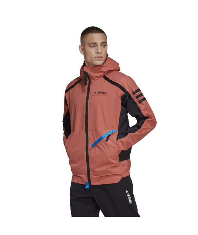 Veste adidas Utilitas rouge Homme