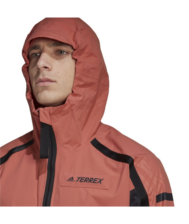 Veste adidas Utilitas rouge Homme