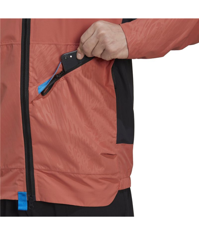 Casaco Homem adidas Utilitas vermelha