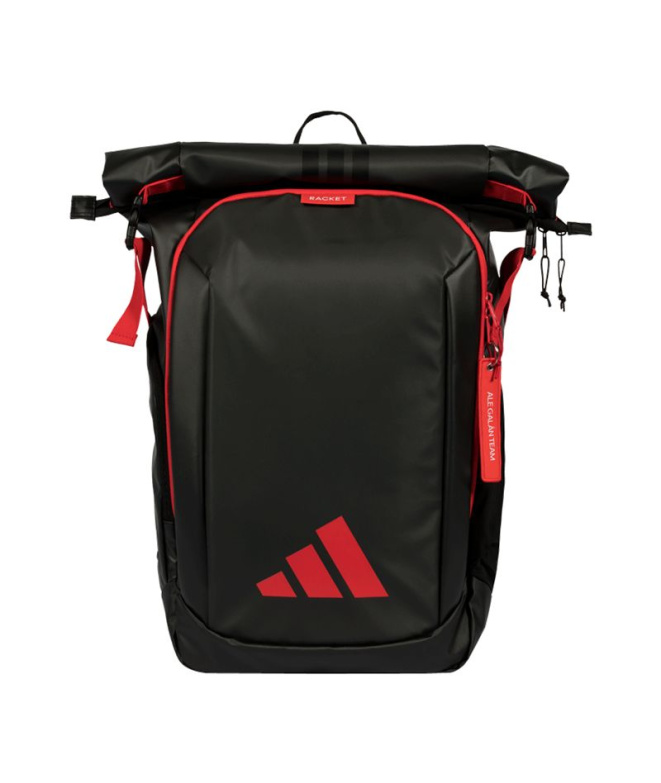 Mochila adidas Multigame 2026 Pádel Preta/Vermelha