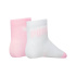 Meias Infantil Puma Baby Mini Cats Lifestyle 2P rosa/brancas