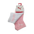 Meias Infantil Puma Baby Mini Cats Lifestyle 2P rosa/brancas