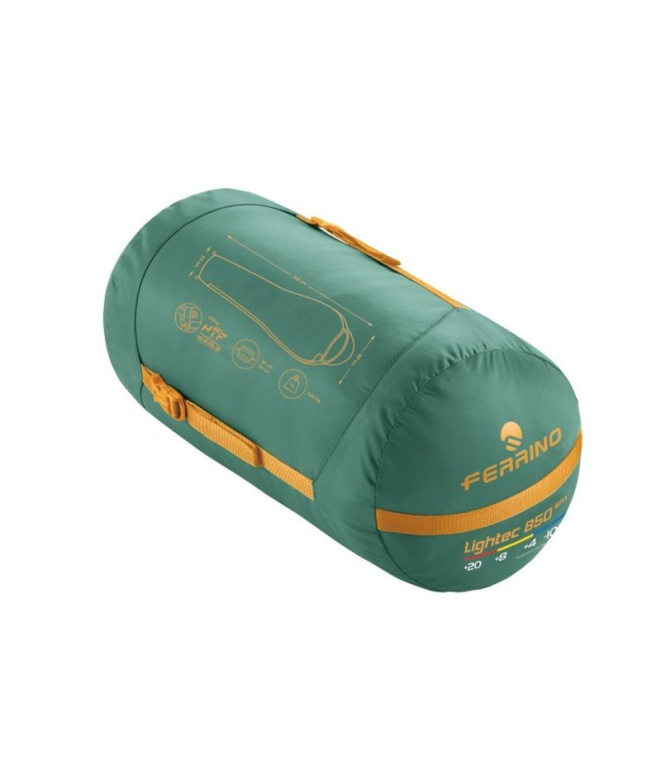 Sac de couchage Ferrino Lightec SM 850 vert