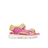 Sandales Enfant Geox Airadyum Gi Fuchsia/Jaune