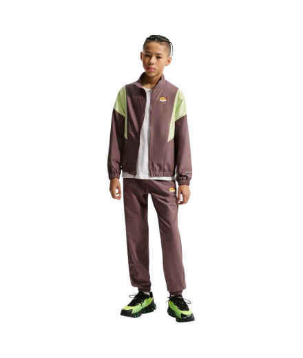 Chándal Nike Kylian Mbappé Infantil Ciruela/ Lima / Negro