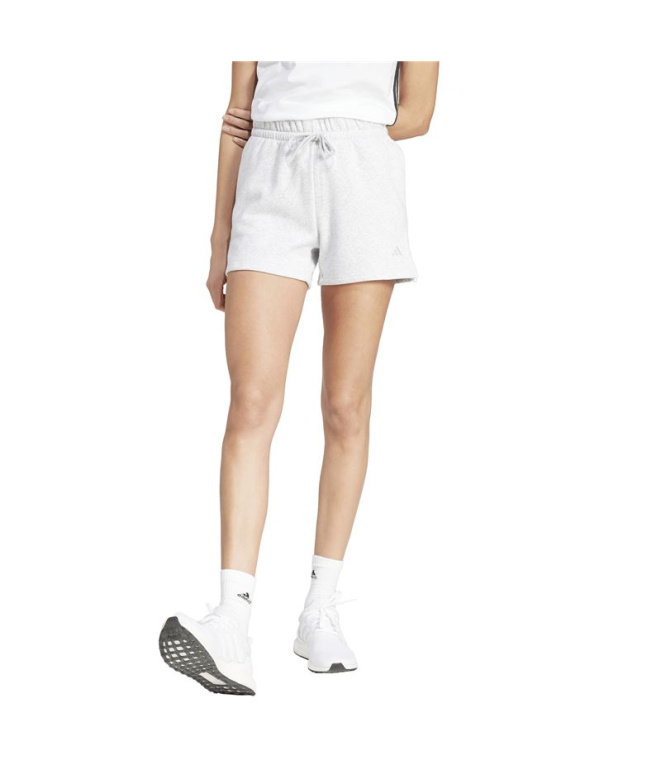 Pantalons adidas SL FC Sho Femme gris/blanc
