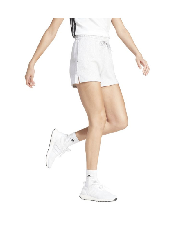 Pantalons adidas SL FC Sho Femme gris/blanc
