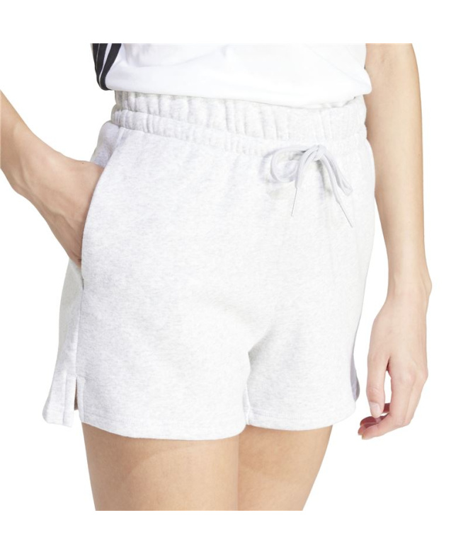 Pantalons adidas SL FC Sho Femme gris/blanc