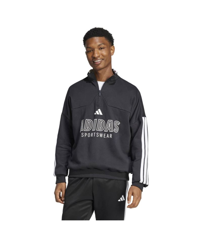 Sweat Homme adidas Tiro FL Hz Noir/Blanc