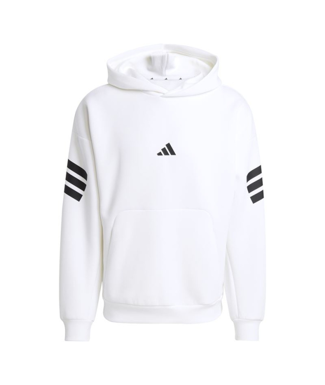 Sweat adidas Future Icons 3-Stripes HD Homme blanc