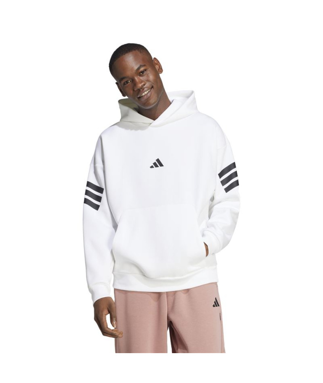 Sweat adidas Future Icons 3-Stripes HD Homme blanc