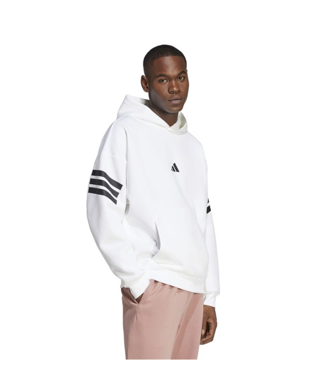 Sweat adidas Future Icons 3-Stripes HD Homme blanc