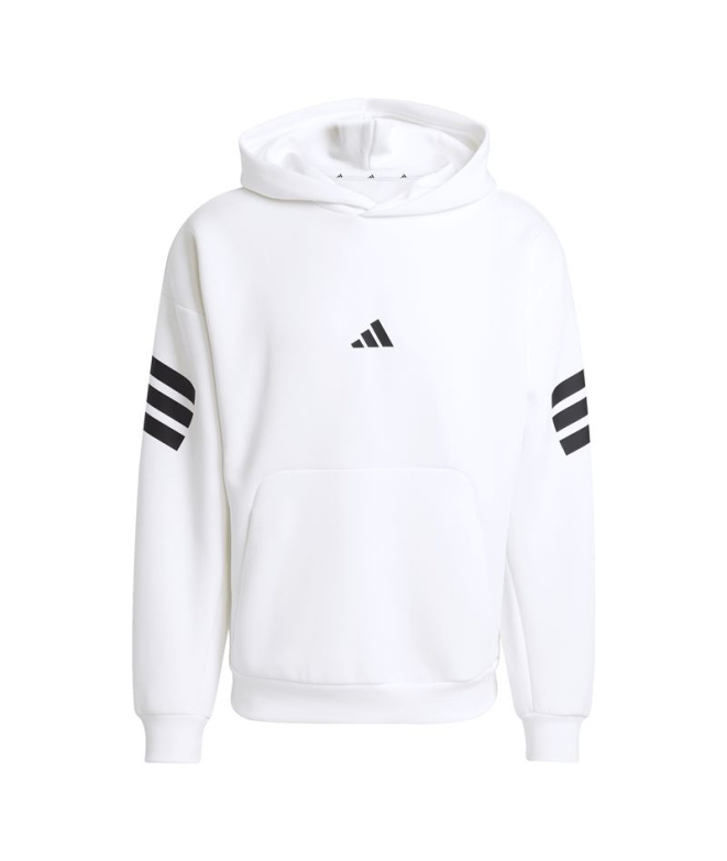 Sweat adidas Future Icons 3-Stripes HD Homme blanc