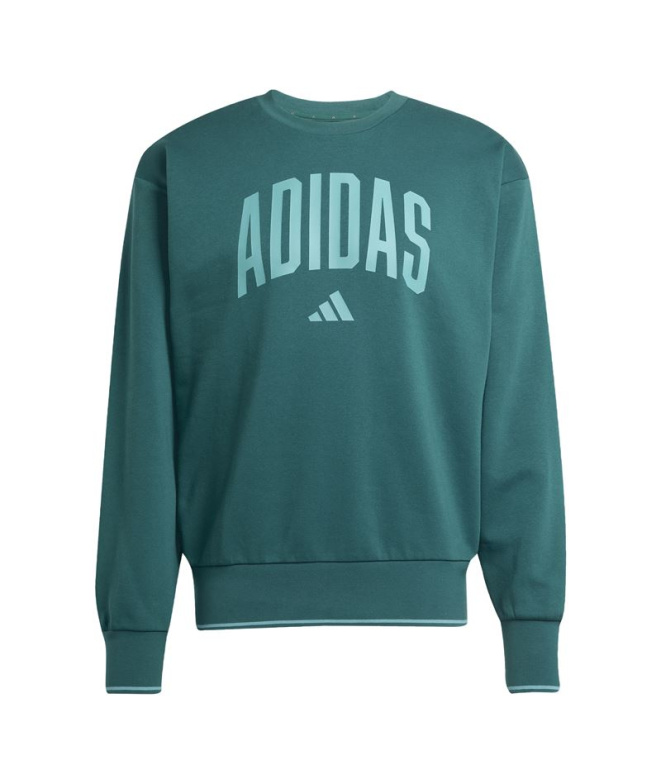 Sweat adidas Collegiate SW Homme vert...