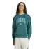 Moletom Homem adidas Collegiate SW, verde universitário/azul claro.