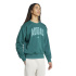Sweat adidas Collegiate SW Homme vert universitaire/bleu sarcelle poudré