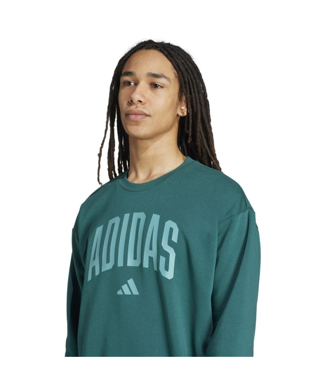 Moletom Homem adidas Collegiate SW, verde...