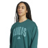 Moletom Homem adidas Collegiate SW, verde universitário/azul claro.
