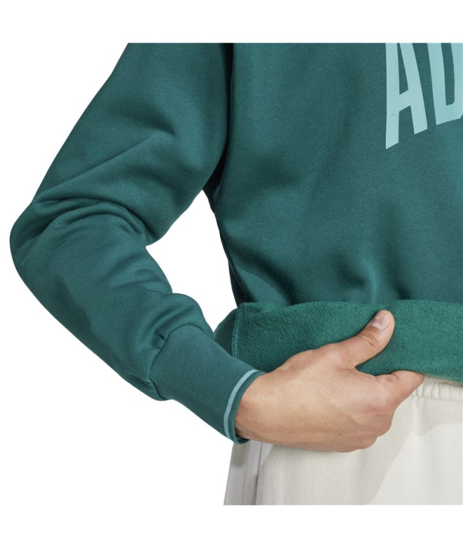 Sweat adidas Collegiate SW Homme vert...