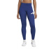 Collants Fitness Femme adidas We Big Logo 1/1, taille L, bleu foncé
