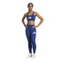 Mallas de Fitness adidas We Big Logo 1/1 L Mujer Azul Oscuro