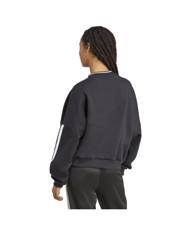 Sudadera adidas Tiro Fl Swt Mujer Negro/Blanco