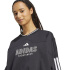 Moletom Mulher adidas Tiro FL SWT preto/branco