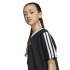 Camiseta adidas Jg 3Bandas Bf Niña Negro / Blanco