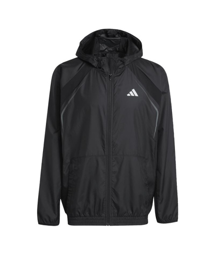 Cortavientos de Fitness adidas Tech App Windb Hombre Negro