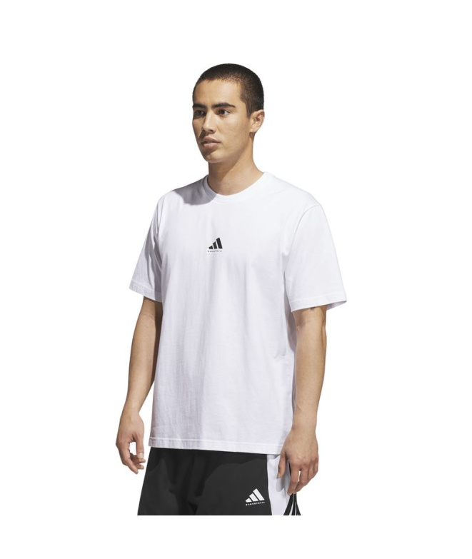 T-shirt Basket-ball adidas BB Found Homme ,...