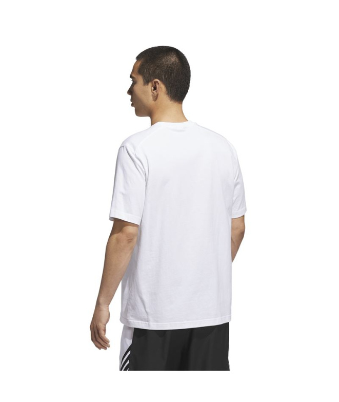 Camiseta Basquetebol Homem adidas BB Found...