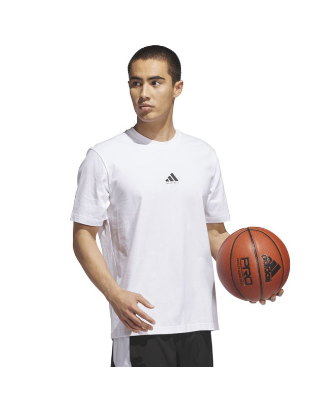 Camiseta Basquetebol Homem adidas BB Found...
