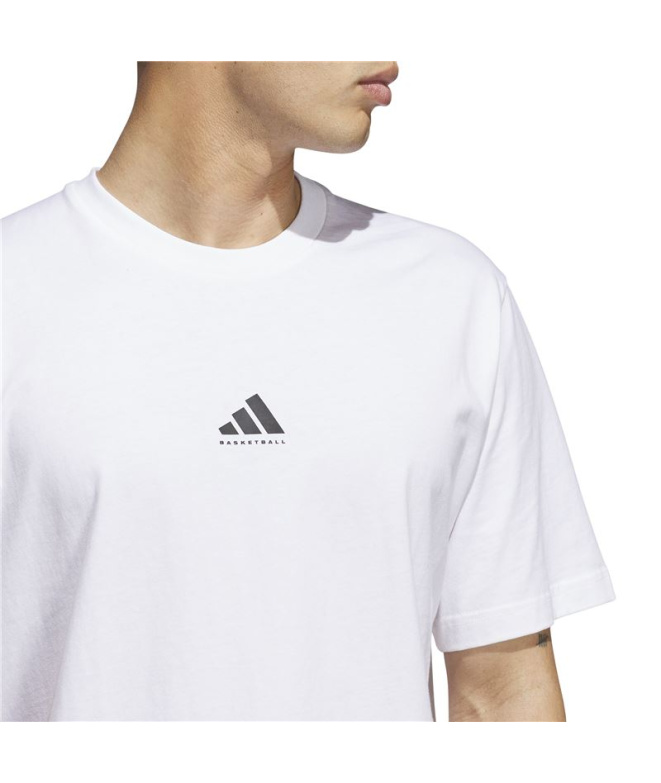 T-shirt Basket-ball adidas BB Found Homme ,...