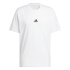 Camiseta Basquetebol Homem adidas BB Found branca/preta