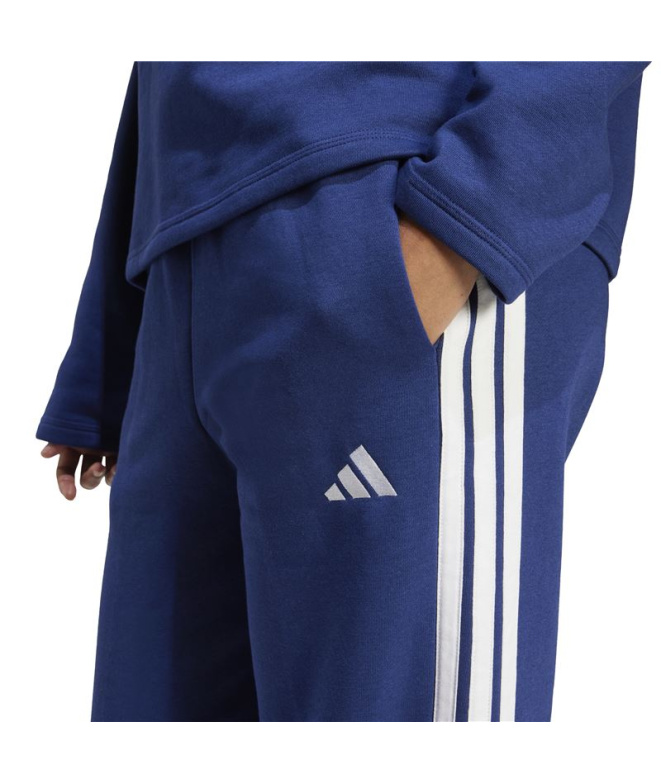 Calça Mulher adidas 3-Stripes FL Oh azul...