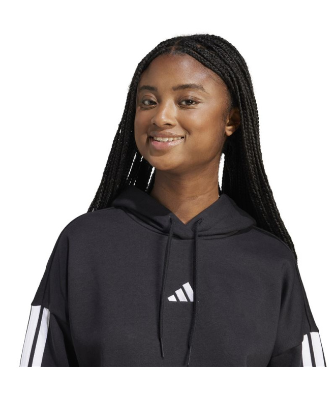 Moletom Mulher adidas 3-Stripes FL HD,...