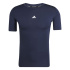 T-shirt Fitness adidas Tech Fit Homme bleu foncé