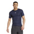 T-shirt Fitness adidas Tech Fit Homme bleu foncé